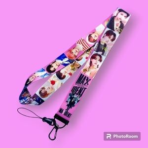 Stray Kids Maxident Lanyard ID Card Holder Badge